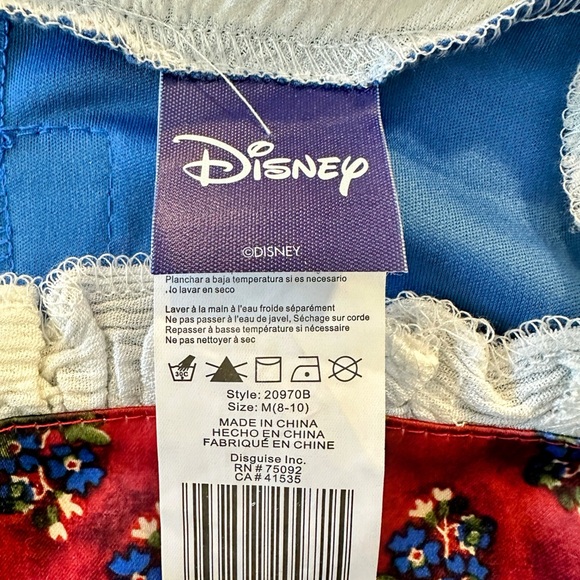 SOLD - COMPLETE COSTUME Beauty & the Beast Belle Dress COSTUME AND WIG - Med - Picture 5 of 10